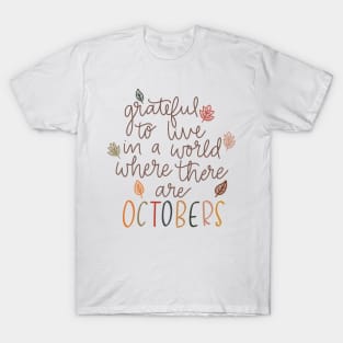 October T-Shirt